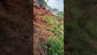 Canal excavation amp Rock Blasting Nainikavlogs [upl. by Airamana]