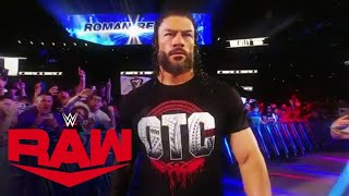 Roman Reigns’ stunning return at SummerSlam Raw highlights Aug 5 2024 [upl. by Yeslah713]