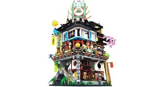 The LEGO Ninjago Movie Set 70620  Ninjago City  Unboxing amp Review deutsch [upl. by Leinadnhoj]