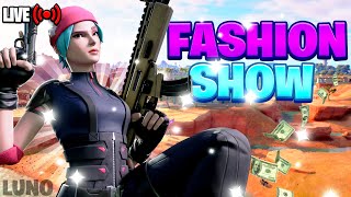 🔴REAL FORTNITE FASHION SHOW LIVE HIDE amp SEEK CUSTOM MATCHMAKING GIFTING Win  5000 Vbucks [upl. by Airec581]