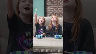 Adley and Niko do SWEET CEREAL TiME TRiCK SHOTS with Dad and HiT THE ROOF [upl. by Fasta]