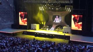 Laura Pausini performing quotBenvenutoquot and quotIo cantoquot live  Arena di Verona 20120606 [upl. by Nailuj]