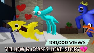 YELLOW amp CYAN LOVE STORY💛🩵 Part 1 [upl. by Koziel]