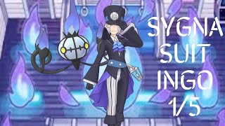 Sygna Suit Ingo 15 Showcase Pokemon Masters EX [upl. by Jane495]