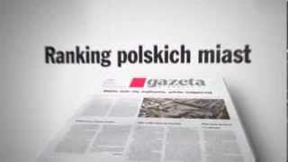 Reklama Gazeta Wyborcza  Ranking Polskich Miast  Wyniki Sondażu [upl. by Arotak264]