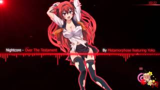 Nightcore  Over The Testament『Metamorphose featuring Yoko Ishida』 [upl. by Ekaterina]