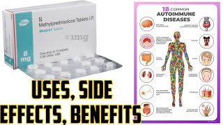 Methylprednisolone Tablet IP 8 Mg Uses Benefits Side effects in Hindi  Medrol 8 Mg  Rednisol 8mg [upl. by Delmore633]