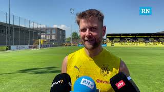 BVBSpieler Niclas Füllkrug über EMNominierung quotSo viel Zufall kann es nicht gewesen seinquot [upl. by Wrightson]