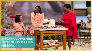 This 8YearOld Fashion Designer Is Making History [upl. by Pollie]