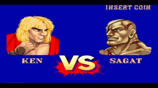 Ken Playthrough  Street Fighter II Champion Edition 1992 Arcade HD [upl. by Anavas403]