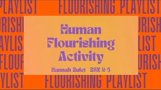 Human Flourishing Activity STS [upl. by Toolis968]