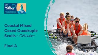 2024 World Rowing Beach Sprints Finals  Coastal Mixed Coxed Quadruple Sculls  Final A [upl. by Eiznyl]