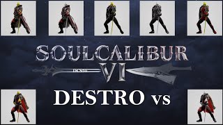 SoulCalibur VI  DESTRO vs HOMELANDER  Movie [upl. by Drol527]