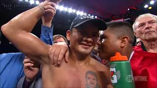 Marcos Maidana vs Josesito Lopez Highlights SLUGFEST amp KNOCKOUT [upl. by Eillas]