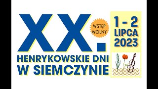 Siemczyno  XX Henrykowskie Dni w Siemczynie  kronika [upl. by Lisk492]