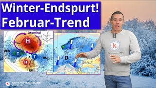 WinterEndspurt Neuer Februartrend und PolarwirbelCheck [upl. by Pelson699]