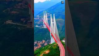 The Tallest Bridge In The World  China Made World Tallest bridge fact youtubechina [upl. by Woodrow280]