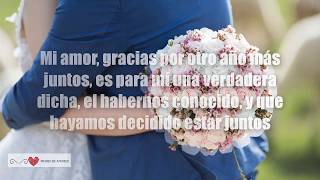 frases de ANIVERSARIO DE BODAS para mi ESPOSO👨‍❤️‍👨 🤵 💕FRASES DE AMORES 💋 [upl. by Gnirps379]