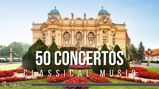 50 Concertos  Classical Music [upl. by Baynebridge]