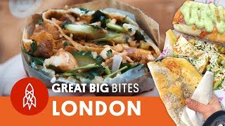 5 of the Best Street Food Finds in London [upl. by Ecydnarb163]