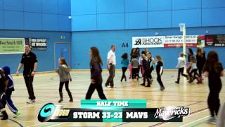 Highlights Surrey Storm 57  48 Hertfordshire Mavericks Saturday 9th February 2012 [upl. by Turley95]