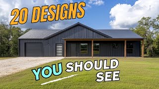 20 Simple and BudgetFriendly Barndominium Designs You’ll Want to Build Right Now [upl. by Aicirtam220]