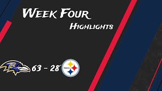 2024 Week 4 Ravens vs Steelers [upl. by Herriott]