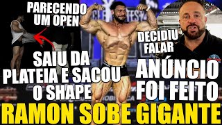 RAMON SAI DA PLATEIA SOBE NO PALCO E SACA SHAPE GIGANTE MUSCLECONTEST INAUGURA ACADEMIA E MAIS [upl. by Abrahan460]