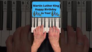 Play Stevie Wonder’s Happy Birthday to You on the piano MLKday steviewonder happybirthday [upl. by Elocyn]