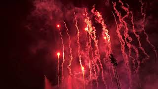 2024 SeaWorld Christmas fireworks [upl. by Vastha]