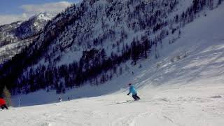 CucumelleSerre Chevalier  Top to Bottom 60 FPS  Stabilized [upl. by Saidnac]