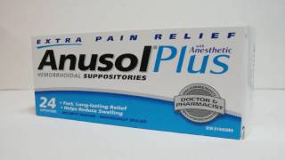 ANUSOL PLUS 24 Hemorrhoidal Suppositories Review [upl. by Kela]