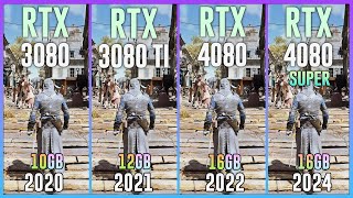 RTX 3080 vs RTX 3080 TI vs RTX 4080 vs RTX 4080 SUPER  Test in 20 Games [upl. by Juieta307]