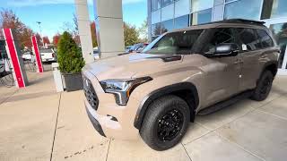 2025 Toyota TRD PRO Sequoia ￼and Platinum Toyota are actually selling at 86000 [upl. by Ettennahs977]