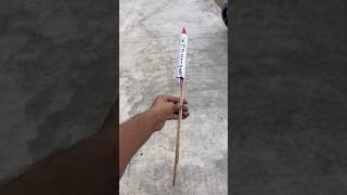 I made ROCKET🚀 at HOME experiment diycrackerstesting shorts viralvideo funny india trending [upl. by Llatsyrc47]