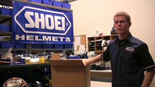 Shoei Helmets Tech Tips Series—Helmet Inspection [upl. by Deck206]