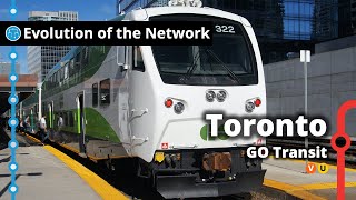 Torontos Regional Rail Network Evolution [upl. by Ahsitneuq]