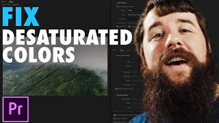 How To Fix Desaturated Colors In Your Adobe Premiere Pro Exports [upl. by Rauscher98]