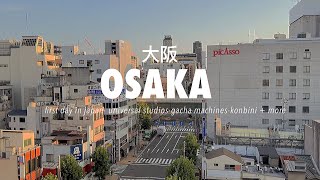 Japan vlog ⛩️✨ First day in Osaka Universal Studios Japan  more [upl. by Noired]