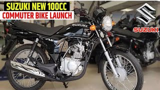 Suzuki 100cc Commuter Bike Price Fetures Spefication launch 2024Full Details [upl. by Haidebej]