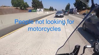 Tips for lane splitting Staying safe lanesplitting motorcyclesafety [upl. by Edac988]