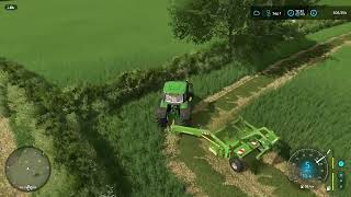 FS22  AGHALEE FARM 65  SILAGE SEASON PART 1 [upl. by Canute]