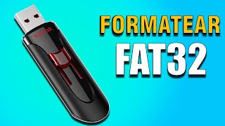 Como formatear USB en FAT32 completo ✅ [upl. by Dray873]