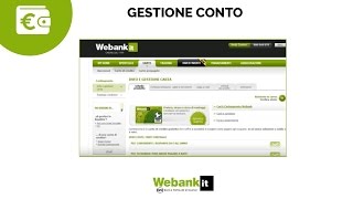 Conto Webank  Come richiedere Cartaimpronta carta di credito [upl. by Anavoig765]