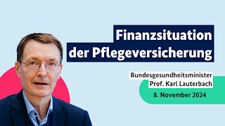 Finanzsituation der Pflegeversicherung [upl. by Werdna]