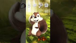 Talking James Squirrel Funny Game With More Than 30 Games❤️ Gameplay Fun 👍 shorts [upl. by Aynek]