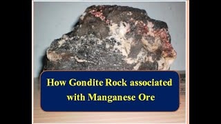 Gondite Rock Gondite rock and manganese ore [upl. by Henn]