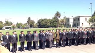 Escuela de Carabineros Ceremonia de ingreso aspirantes a oficiales año 2014 [upl. by Ssitruc]