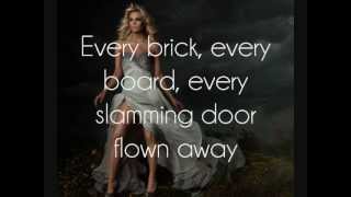 Carrie Underwood  Blown Away Lyrics On Screen [upl. by Drawyeh]