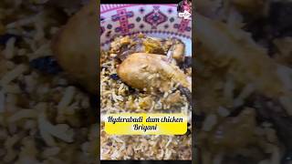 Hyderbadi dum chicken biryani shorts [upl. by Figone438]